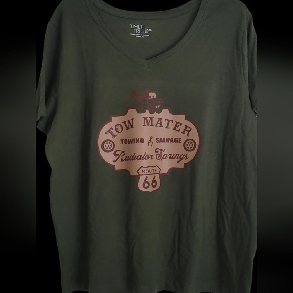 Made to Order Disney Tow Mater crew neck tee